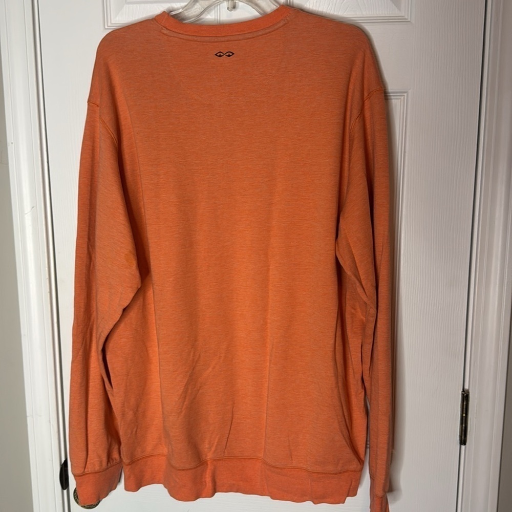 Snake Eyes Orange Sherbet color crew pullover - Size 2XL - Picture 3 of 4